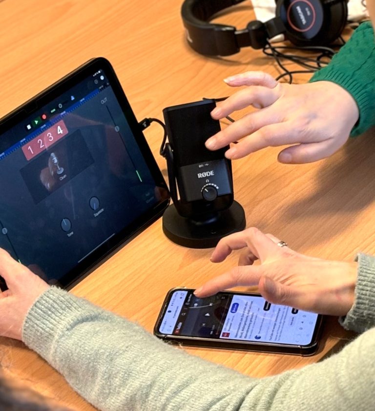 audioaufnahme tablet2